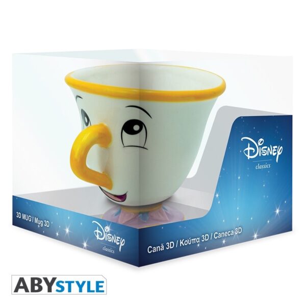 Disney The Beauty & the Beast Chip 3D Mug