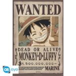 One Piece Wanted Luffy New 2 Poster 91x61cm