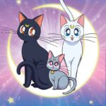 Sailor Moon Luna, Artemis & Diana Poster 91x61cm