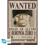 One Piece Wanted Zoro Wano Poster 91x61cm