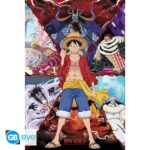 One Piece Monkey D. Luffy vs New World Poster 91x61cm