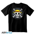 One Piece Classic Skull Black T-Shirt (S)