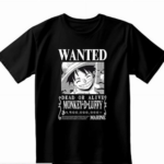 One Piece Monkey D.Luffy Wanted T-Shirt (XL)