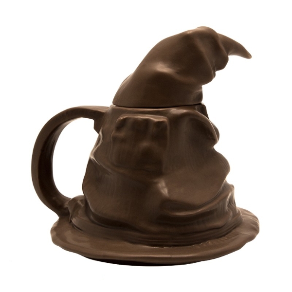 pos-3700789267942-b5c97c2219cb308a1e7ea92cb637e6ec.jpg Harry Potter Sorting Hat 3D Mug 250ml - Image 1