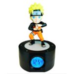 Naruto Shippuden LED Light-Up Alarm Clock