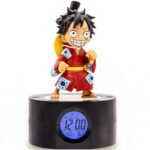 One Piece Luffy LED Light-Up Alarm Clock