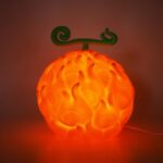 One Piece Flame Fruit Lamp 20cm