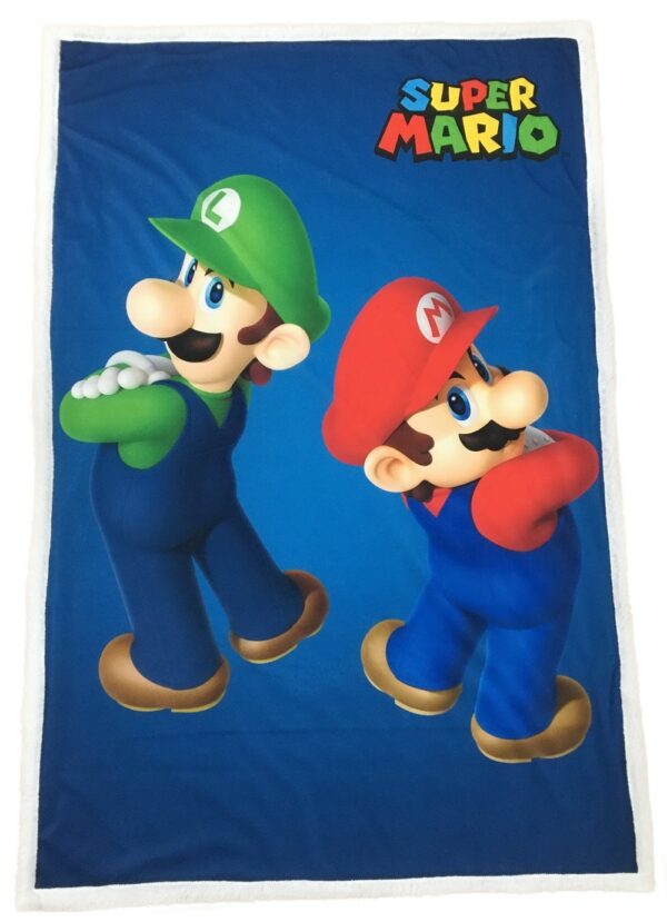 Super Mario & Luigi Blanket 100x150cm