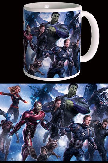 pos-3760226371113-c461f0f84431fb72d5fdfb053eb7bcbe.jpeg Marvel Avengers: End Game Assemble - Mug 300ml - Image 1