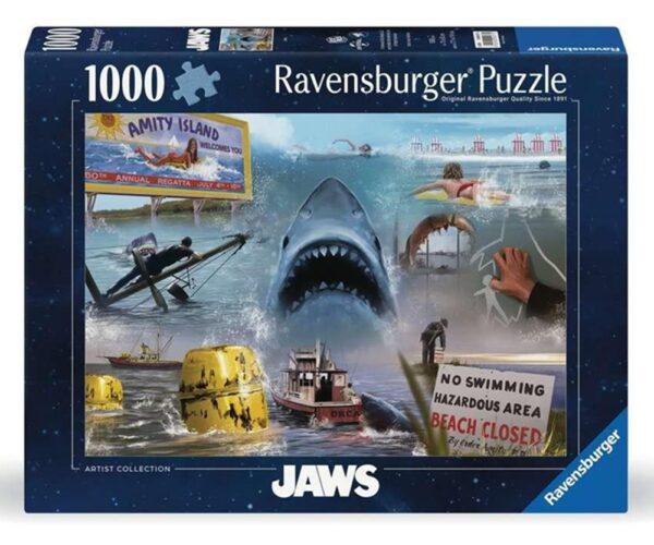 Jaws Puzzle 1000 Pieces