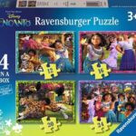 Disney Encanto 4 Puzzles 12/16/20/24 Pieces