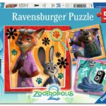 Disney Zootopia 2 A New Mission 3 Puzzle 49 Pieces