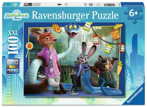 Disney Zootopia 2 Back To Zootopia Puzzle 100 Pieces