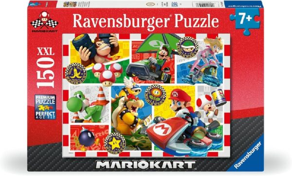 Super Mario The Mario Kart Race Puzzle 150 Pieces XXL