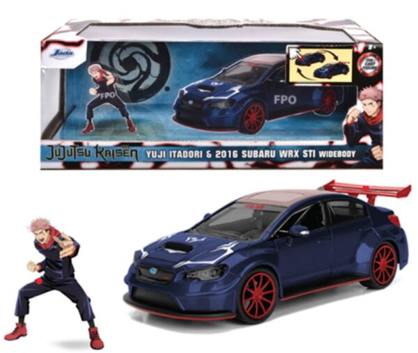 Jujutsu Kaisen Yuji Itadori & 2016 Subaru WRX STI Widebody 1:24