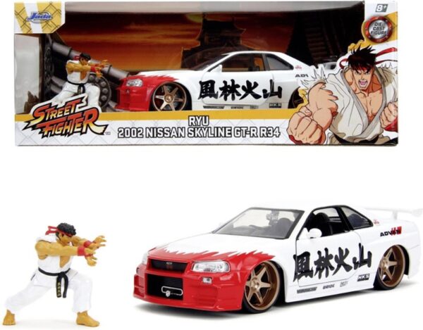 Street Fighter Nissan Skyline GTR 1:24