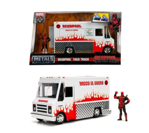 Marvel Deadpool & Foodtruck Figure 1:24