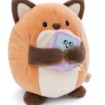 Super Mochie Fox Geeks with Video Game Plush 16cm