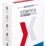Ultimate Guard Red Cortex Sleeves Matte Standard Size (100 Sleeves)