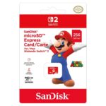 Nintendo Switch 2 SanDisk Micro SD Exrpress 256GB