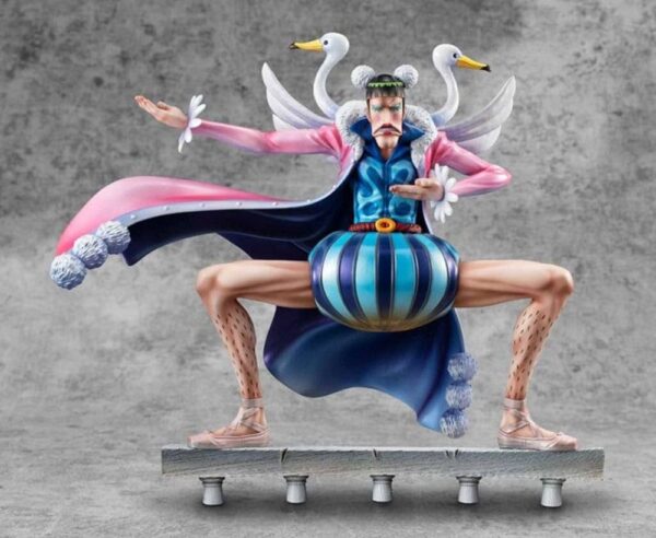 One Piece Mr.2 Bon Clay P.O.P. Megahouse Statue