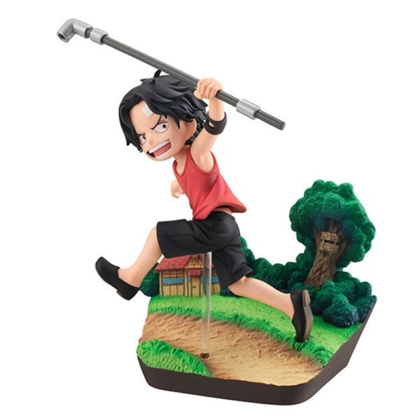 One Piece Portgas D. Ace "Run Run Run" G.E.M. Megahouse Statue