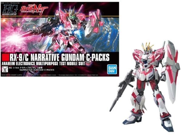 Gundam Narrative Gundam C-Packs HG 1/144 Bandai Model Kit