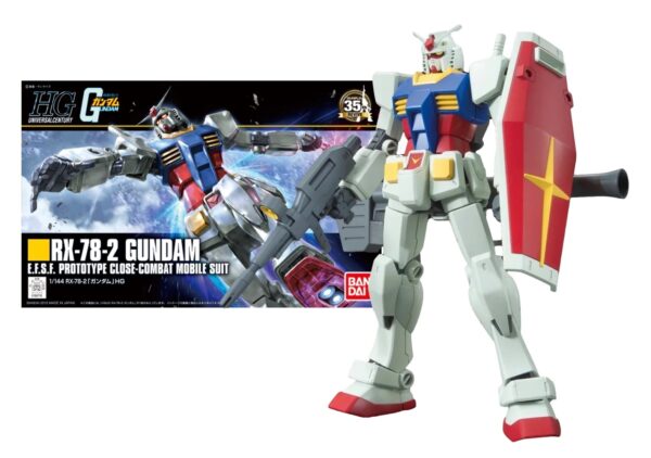 Gundam RX-78-2 HG Bandai Model Kit