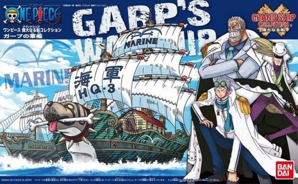 One Piece Garp's Ship Bandai Model Kit