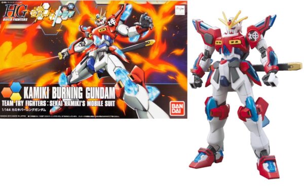 Gundam Kamiki Burning Gundam HG 1/144 Bandai Model Kit