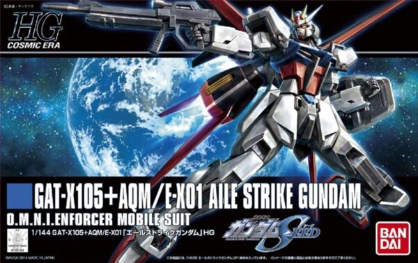 Gundam Aile Strike Gundam HG 1/144 Bandai Model Kit
