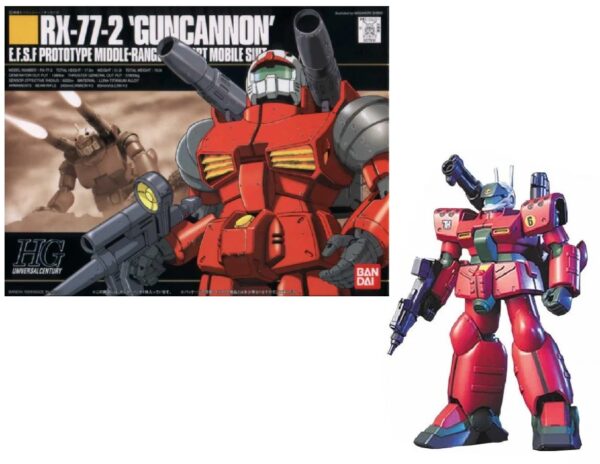 Gundam Guncannon Mass Production Type HGUC 1/144 Bandai Model Kit