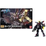 Gundam R04 Blitz Gundam GAT-X207 HG 1/144 Bandai Model Kit
