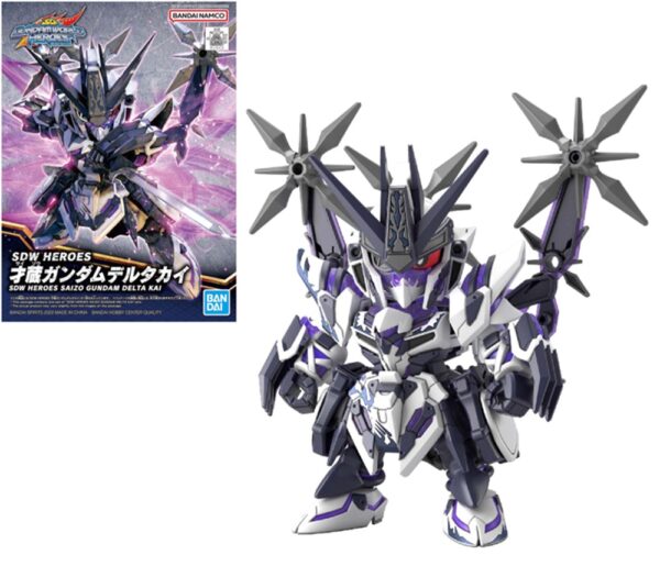 Gundam Heroes Saizo Gundam Delta Kai SDW Bandai Model Kit