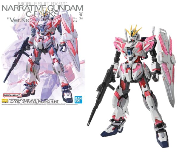 Gundam Narrative Gundam C-Packs Ver. Ka MG 1/100 Bandai Model Kit