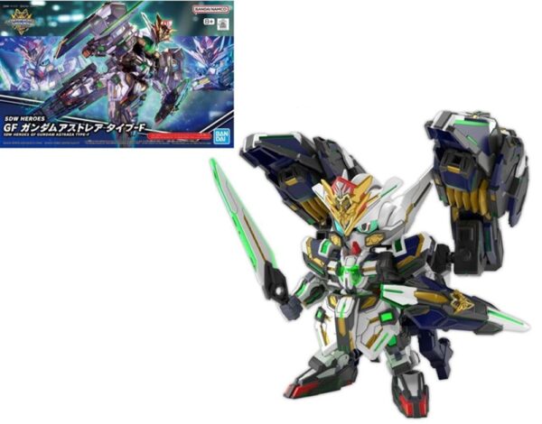 Gundam HEROES GF GUNDAM ASTRAEA TYPE-F SDW Bandai Model Kit
