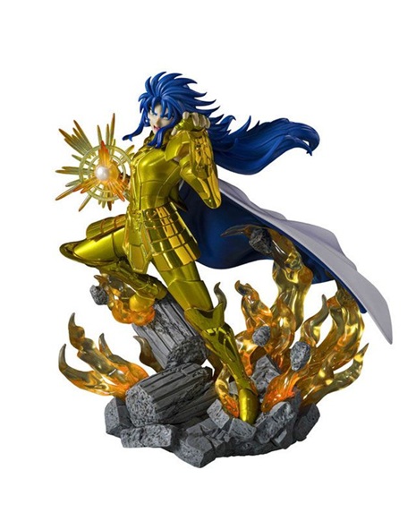 Saint Seiya Gemini Saga FiguartsZERO Touche Metallique Bandai Statue