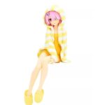 Re Zero Ram "Room Wear Yellow" Noodle Stopper Figure