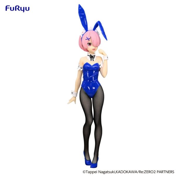 Re Zero Ram "Blue Color" BiCute Bunnies Furyu Statue
