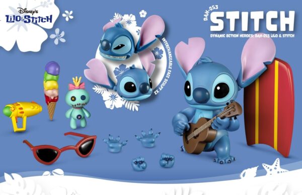 Disney Stitch Dynamic 8ction Heroes Beast Kingdom Figure
