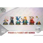 Disney Pixar Alphabet Art 100 Years of Wonder Mini Diorama Stage Statues