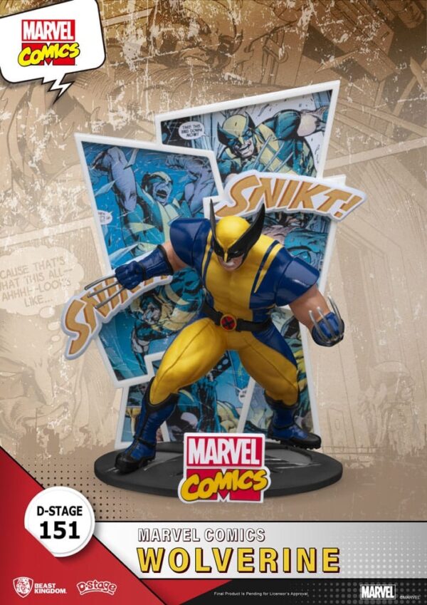 Marvel Wolverine D-Stage Beast Kingdom Diorama