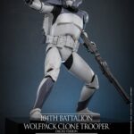 Star Wars The Clone Wars 104th Battalion Wolfpack Clone Trooper Deluxe Version Sixth Scale Hot Toys Figure