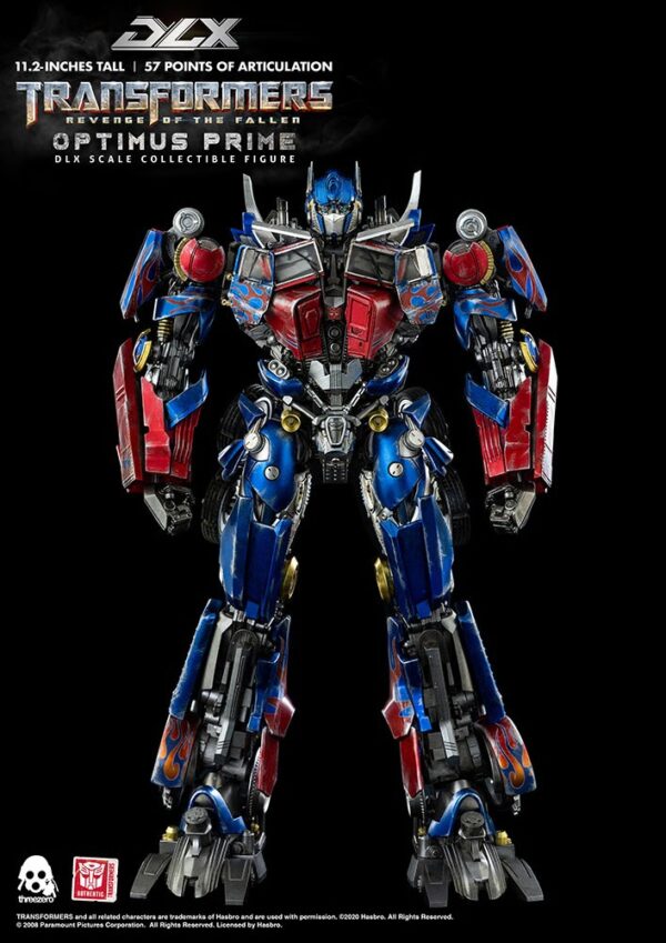 Transformers: Revenge of the Fallen Optimus Prime DLX Threezero Figure