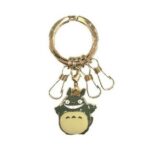 My Neighbor Totoro Grey Totoro Smile Metal Keychain