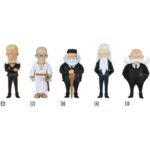 One Piece WCF Five Elders Random Banpresto Mini Figure
