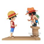 One Piece Luffy & Ace WCF Log Stories Banpresto Figure