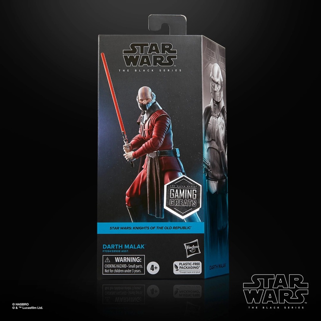 pos-5010996124791-a8e157447e9fd22da97c66d4bfe13695.jpg Star Wars The Black Series Knights Of The Old Republic Darth Malak Hasbro Figure - Image 1