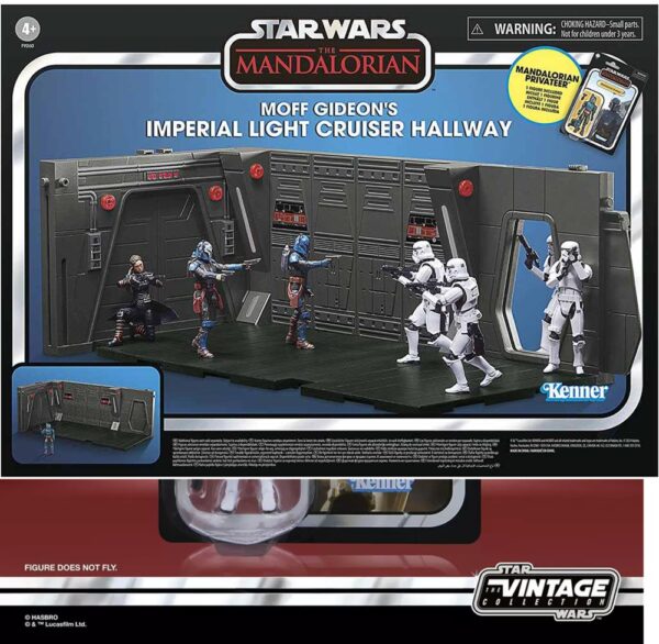 Star Wars Moff Gideon's Light Cruiser Hallway Hasbro The Vintage Collection