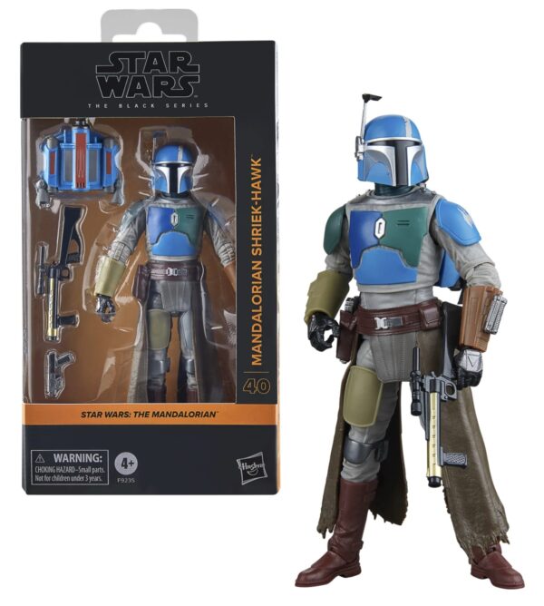 Star Wars The Mandalorian Mandalorian Shriek-Hawk The Black Series Hasbro Figure